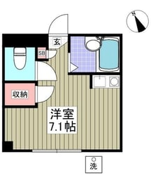 ランドフォレスト川崎浜町の物件間取画像